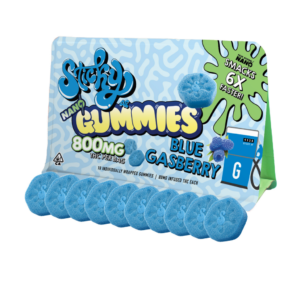 800mg Sticky Nano Gummies Blue Gasberry 🫐