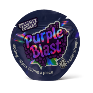 Delightz Edibles Purple Blast 1500MG (150mg Each)